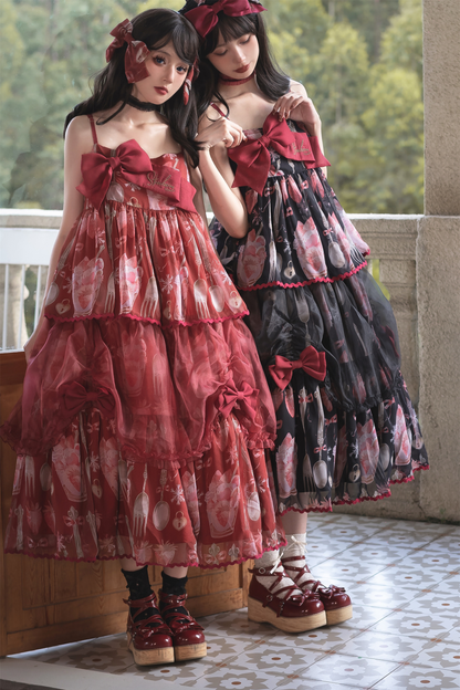 Strawberry Box Lolita Camisole Dress