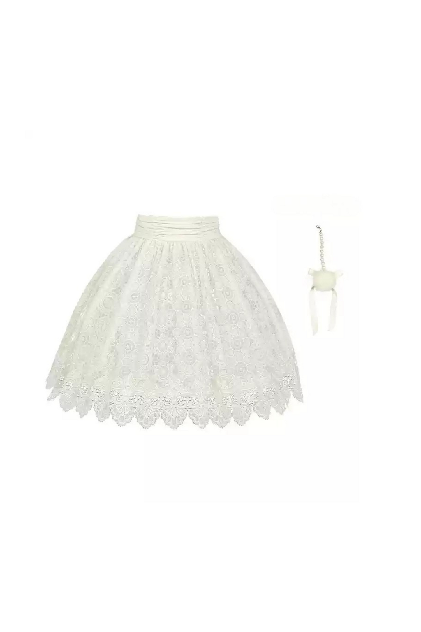 [pre-order] Dark Doll Lolita Dress + Apron + Ribbon + Headband