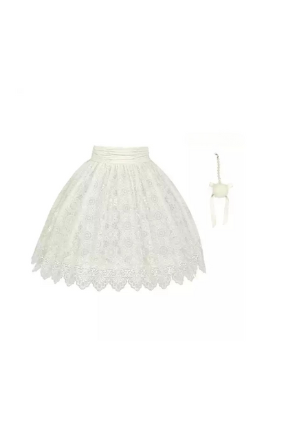 [pre-order] Dark Doll Lolita Dress + Apron + Ribbon + Headband