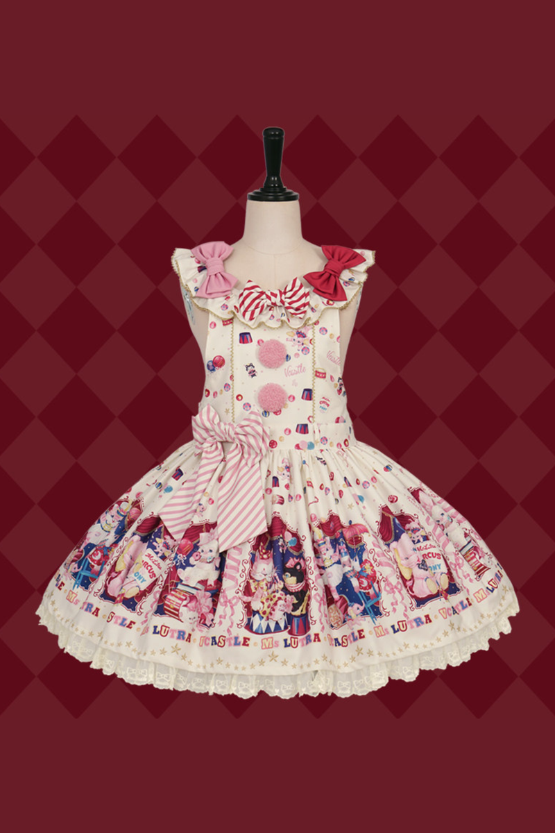 Circus Suspender Lolita Dress + Skirt