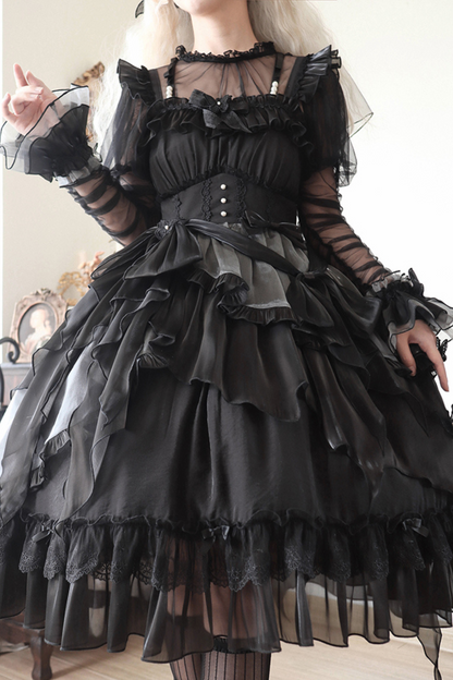 Flying Sleeves Big Lolita Dress