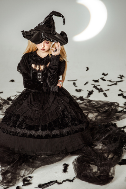 Gothic Doll Lolita Dress + Short Jacket
