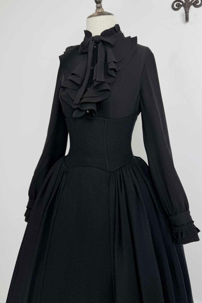 British Detective Lolita Coat + Cape + Skirt + Shirt + Bag + Brooch + Hat + Beret + Necklace