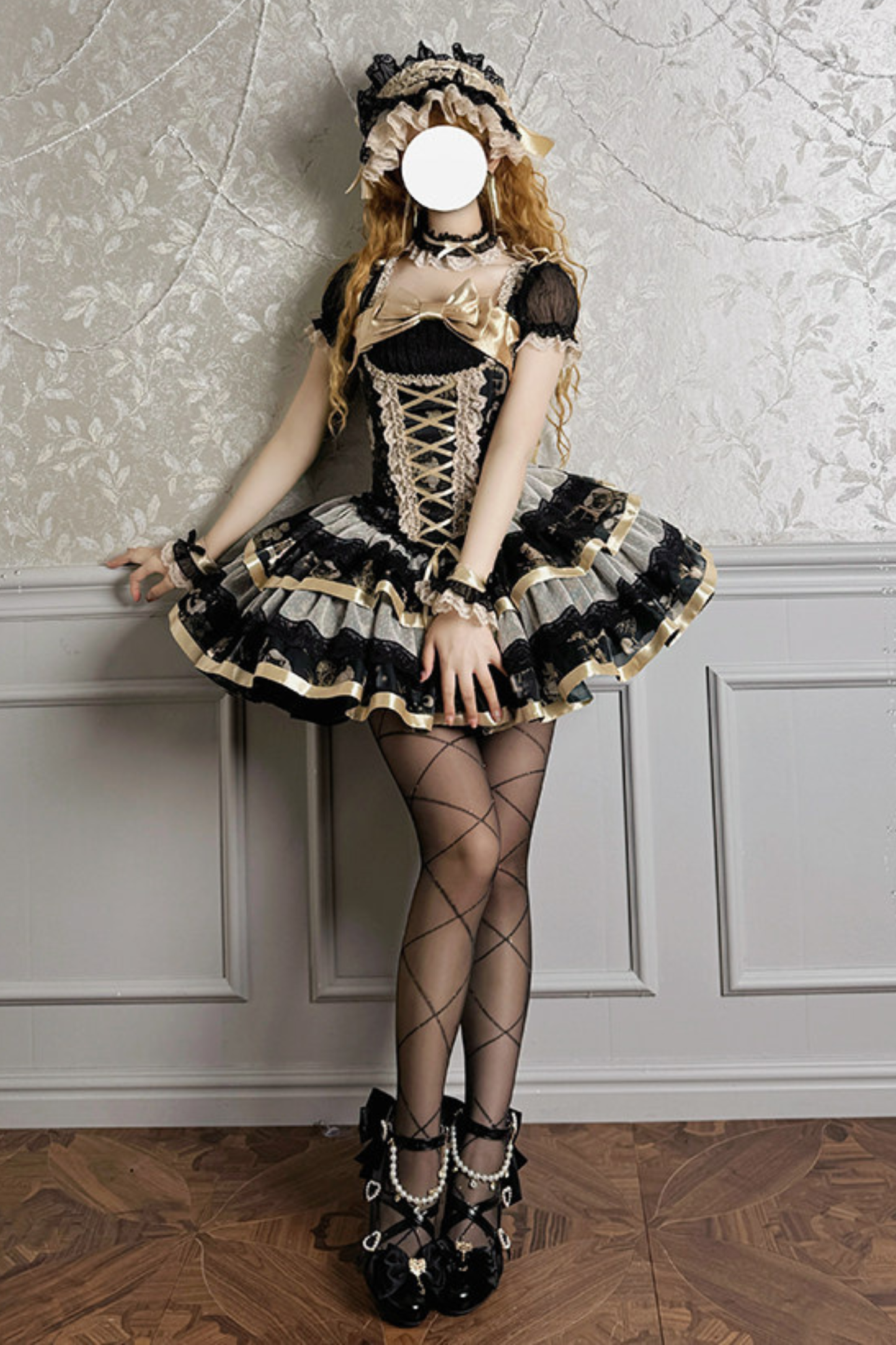 [pre-order Deadline: April 3] Gilded Fantasy Lolita Dress + Jumper Skirt