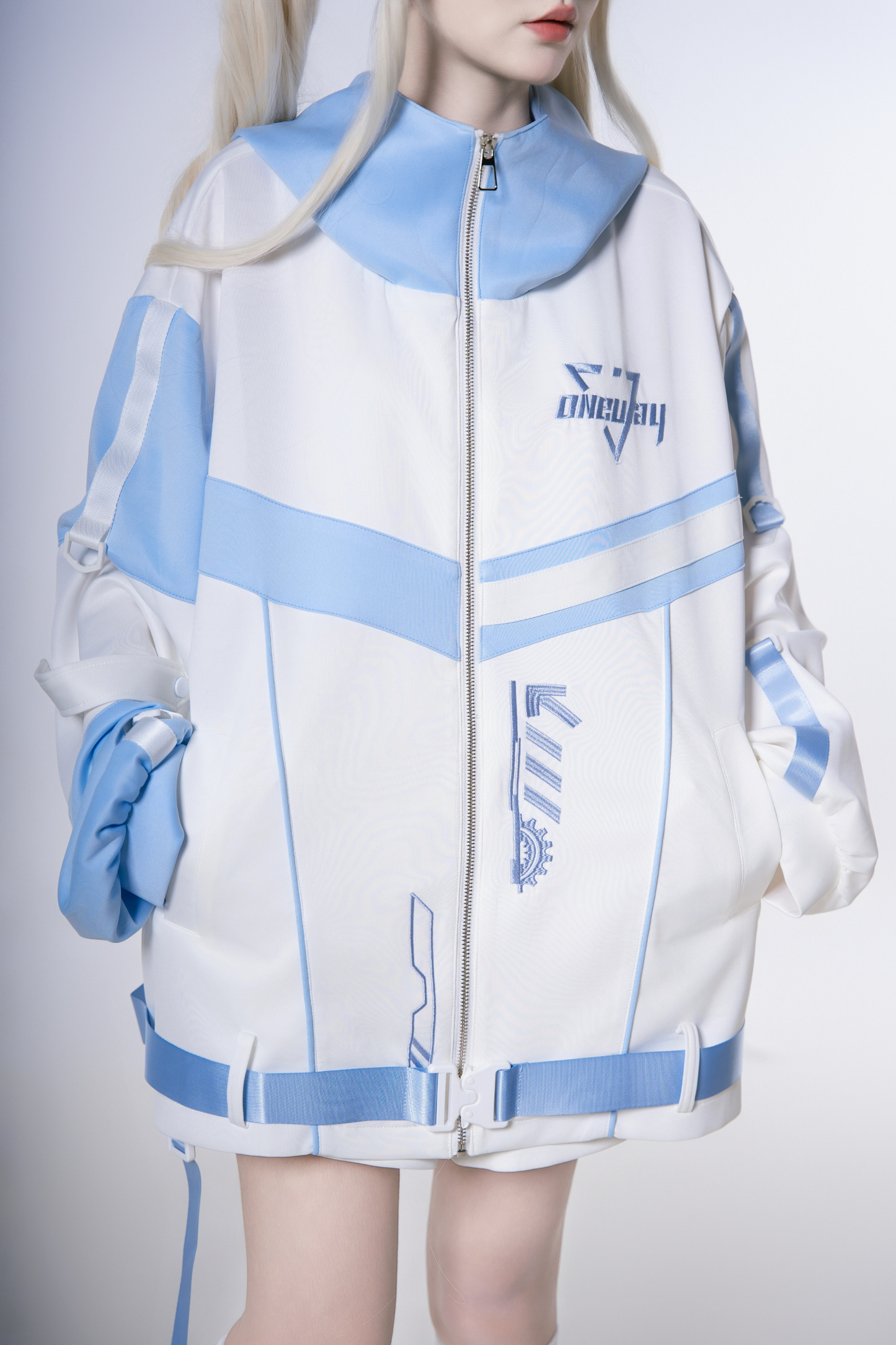 Cyber Subculture Jersey Jacket + Shorts + Leg Covers