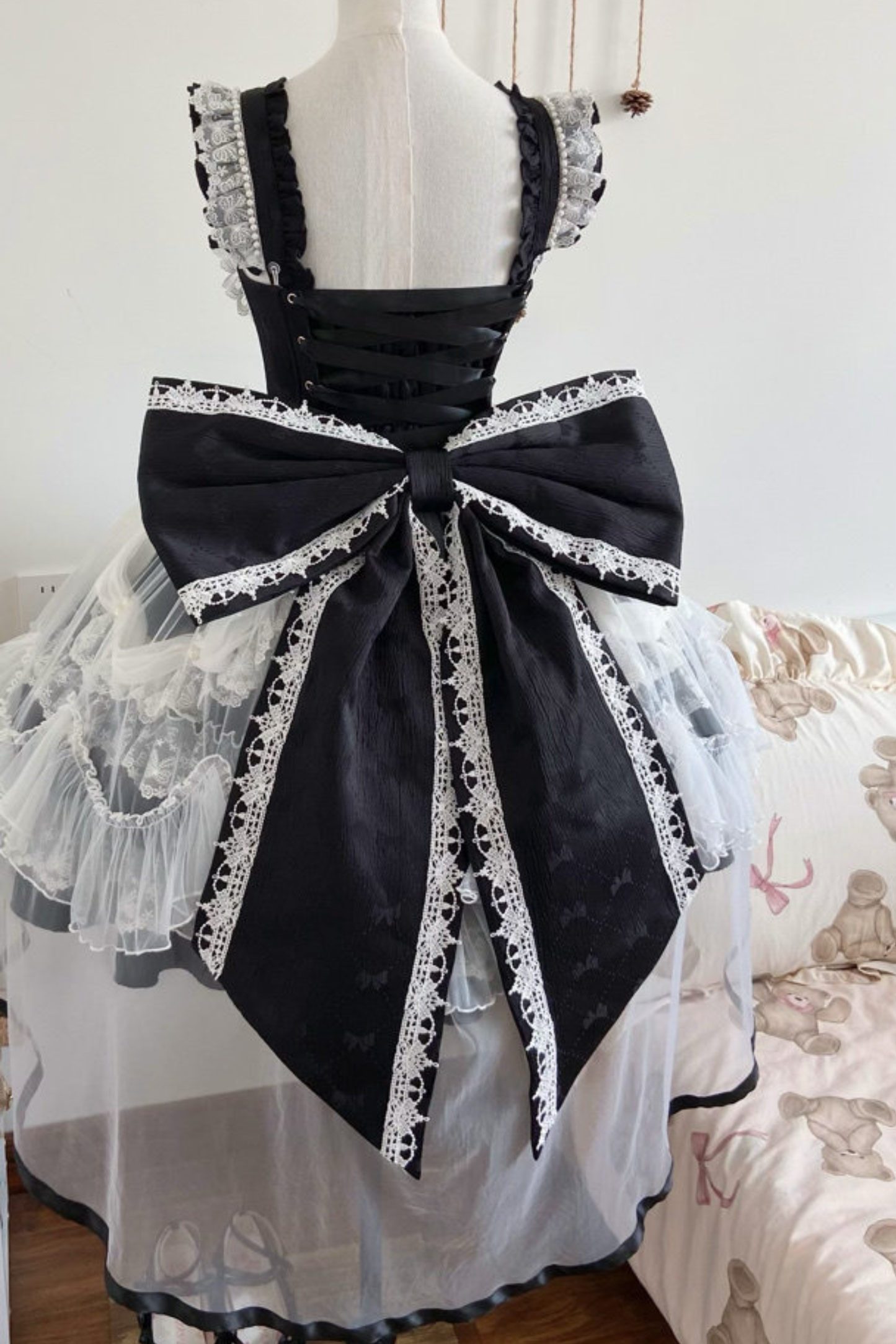 Sweet Ruffle Tiered Lolita Dress