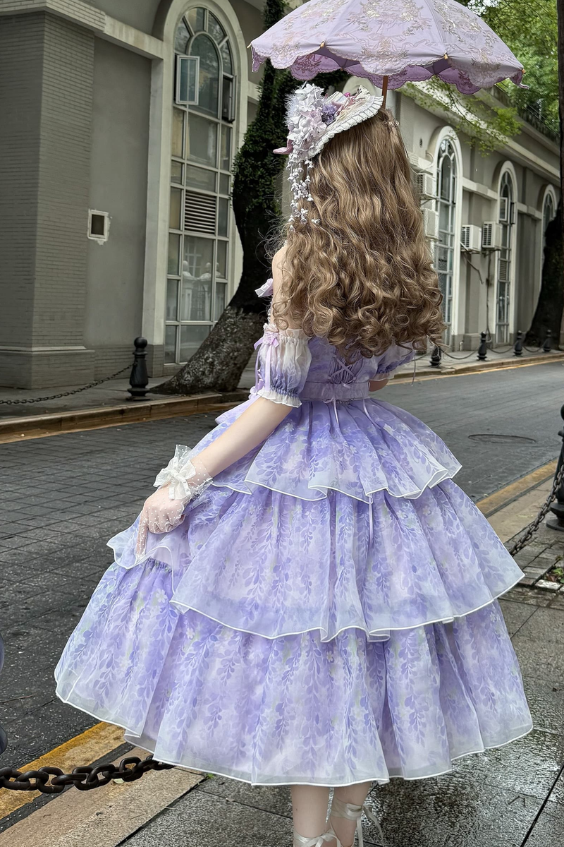[pre-order] Ballet Style Dress + Hat + Headband + Ribbon Tail