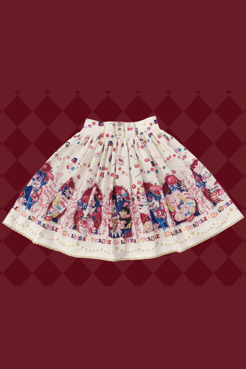 Circus Suspender Lolita Dress + Skirt