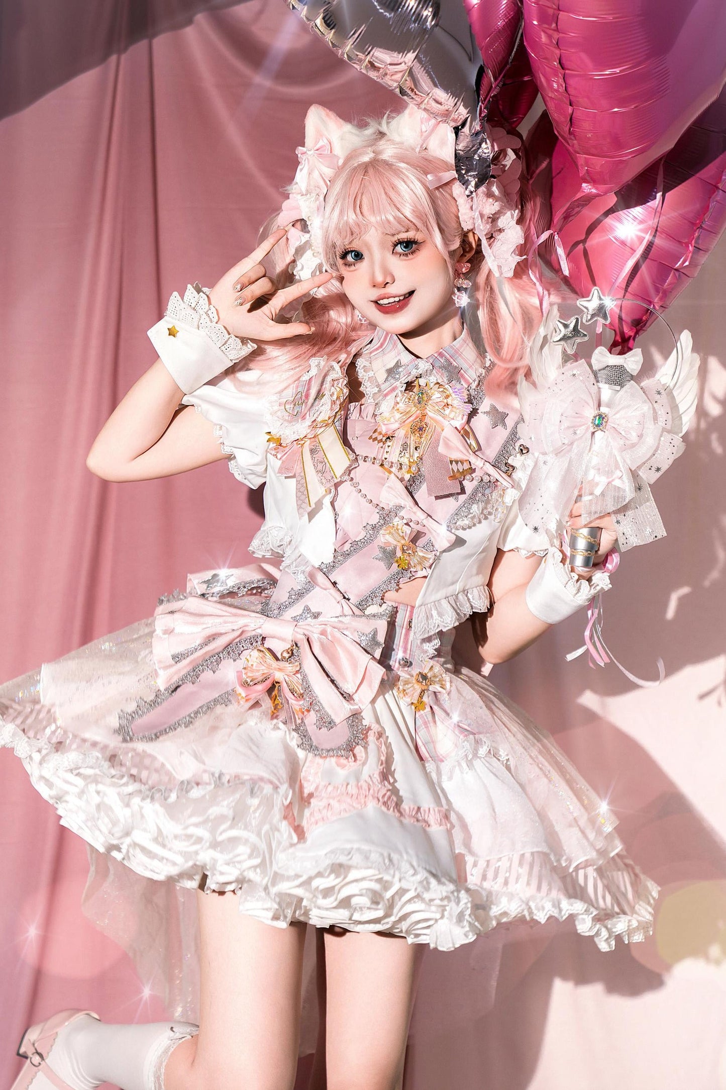[pre-order] Heart Lolita Idol Costume Full Set