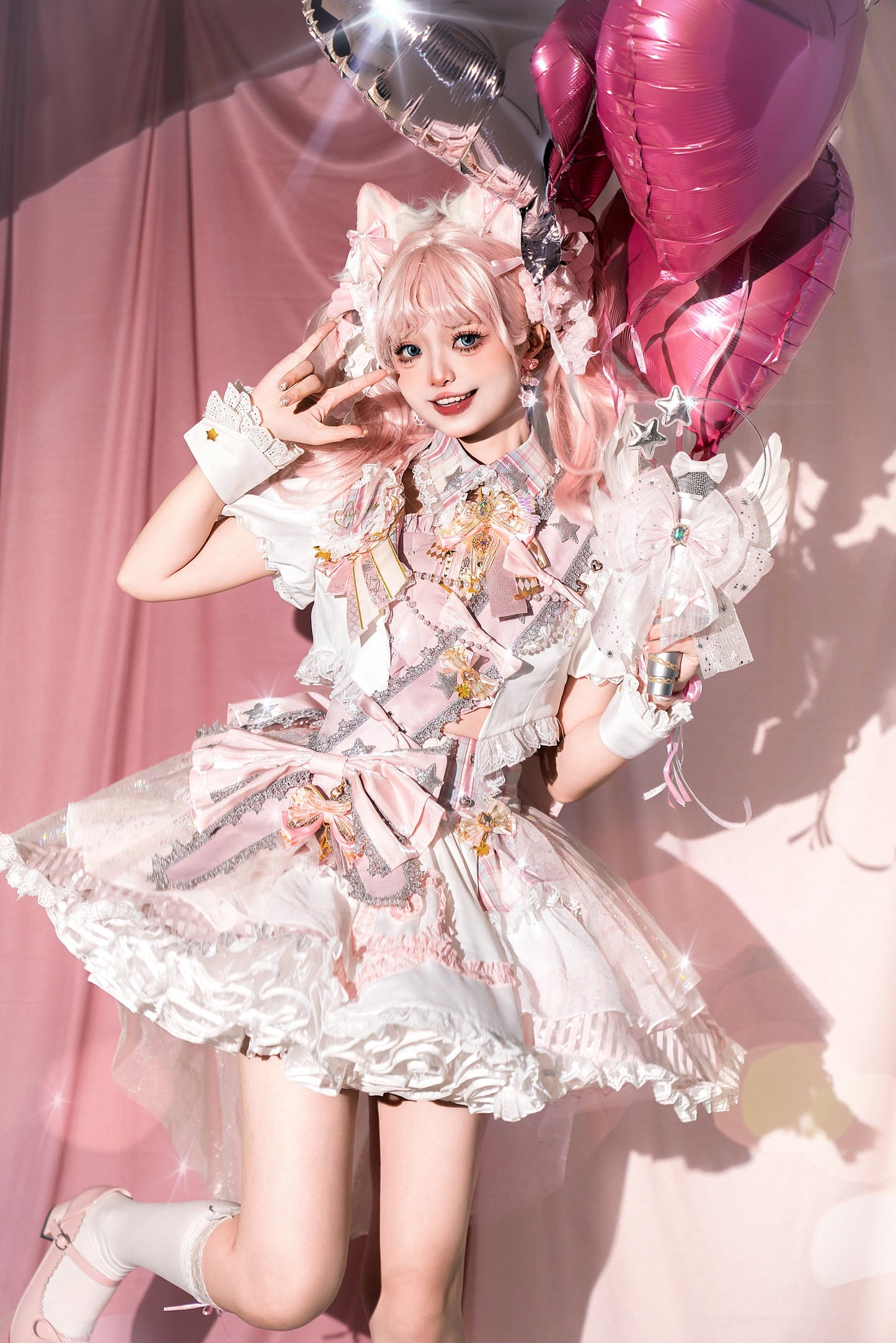 [pre-order] Heart Lolita Idol Costume Full Set
