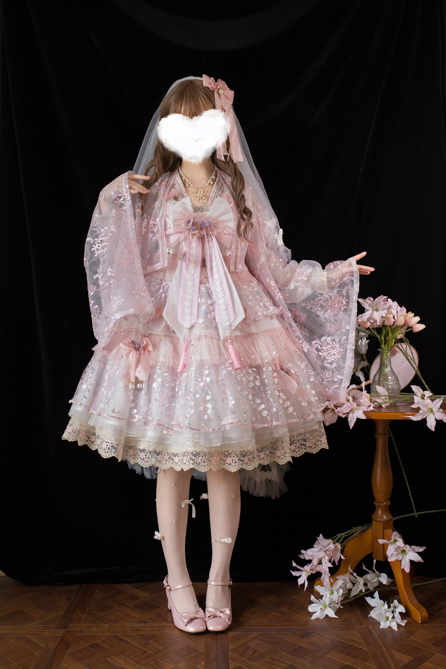 Sakura Sweet Chinese-style Lolita Dress