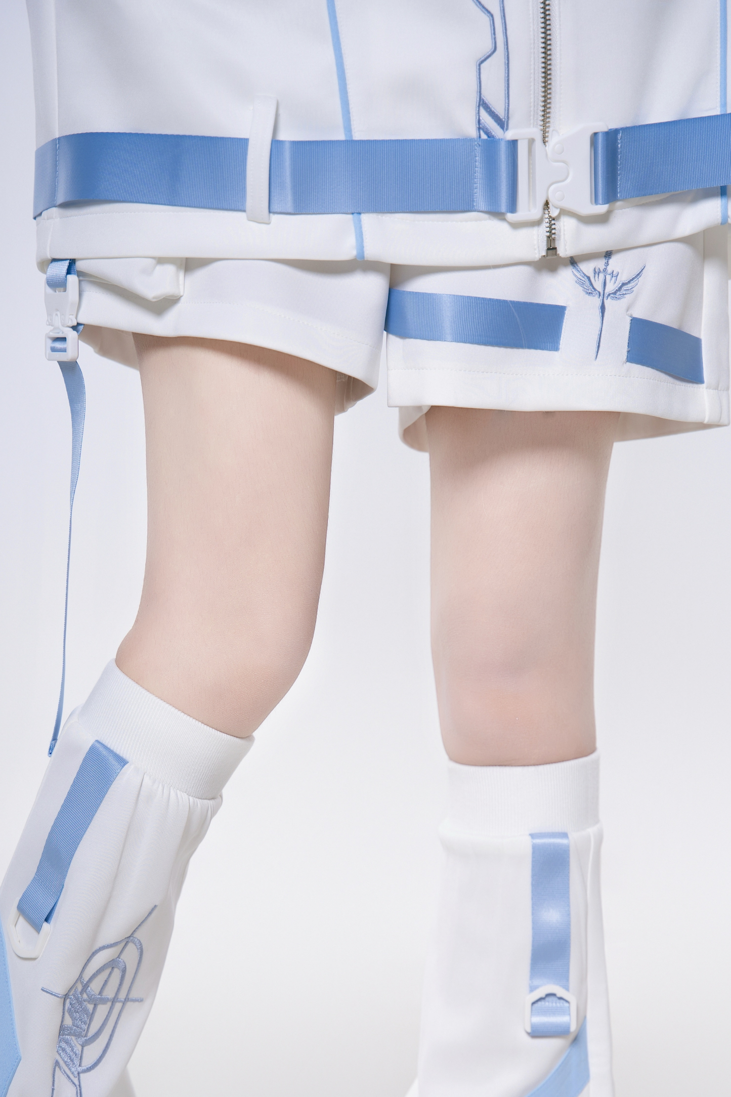 Cyber Subculture Jersey Jacket + Shorts + Leg Covers