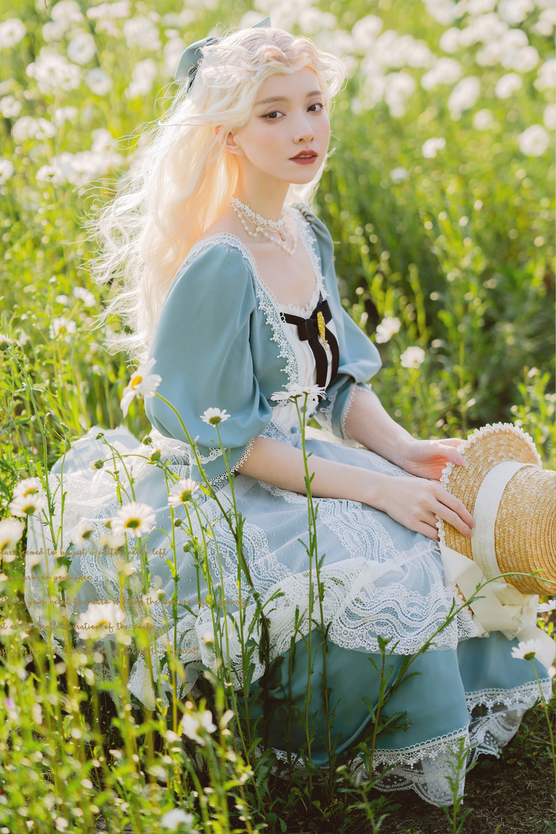 Retro Lace Classic Lolita Dress
