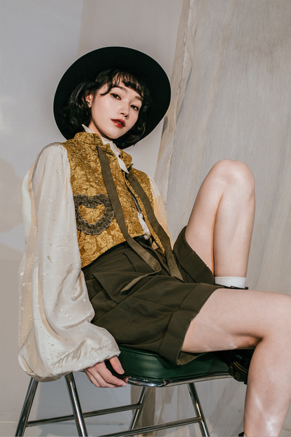 Golden Night Lolita Blouse