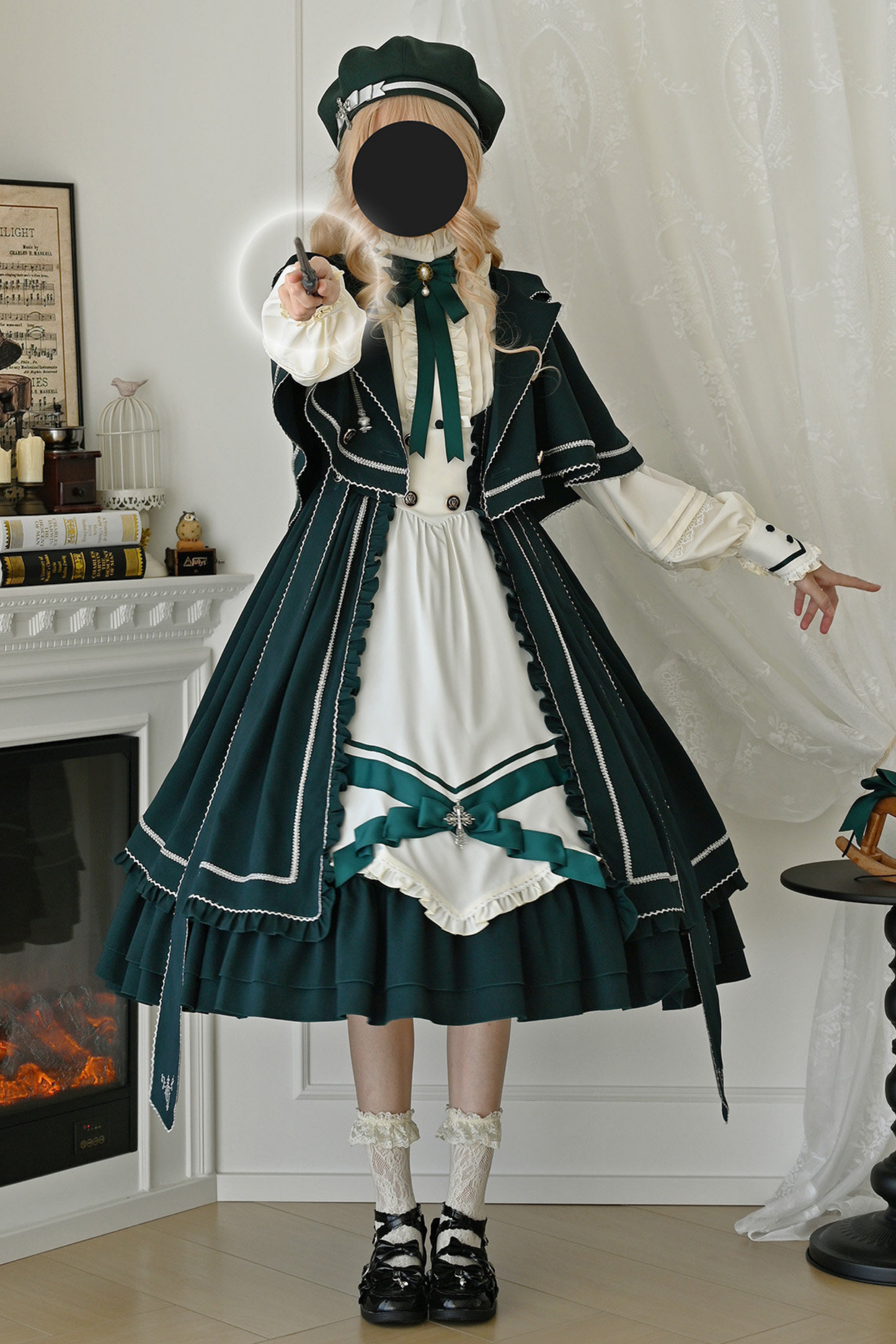Star Academy Dress + Cape + Shirt + Hat + Headband