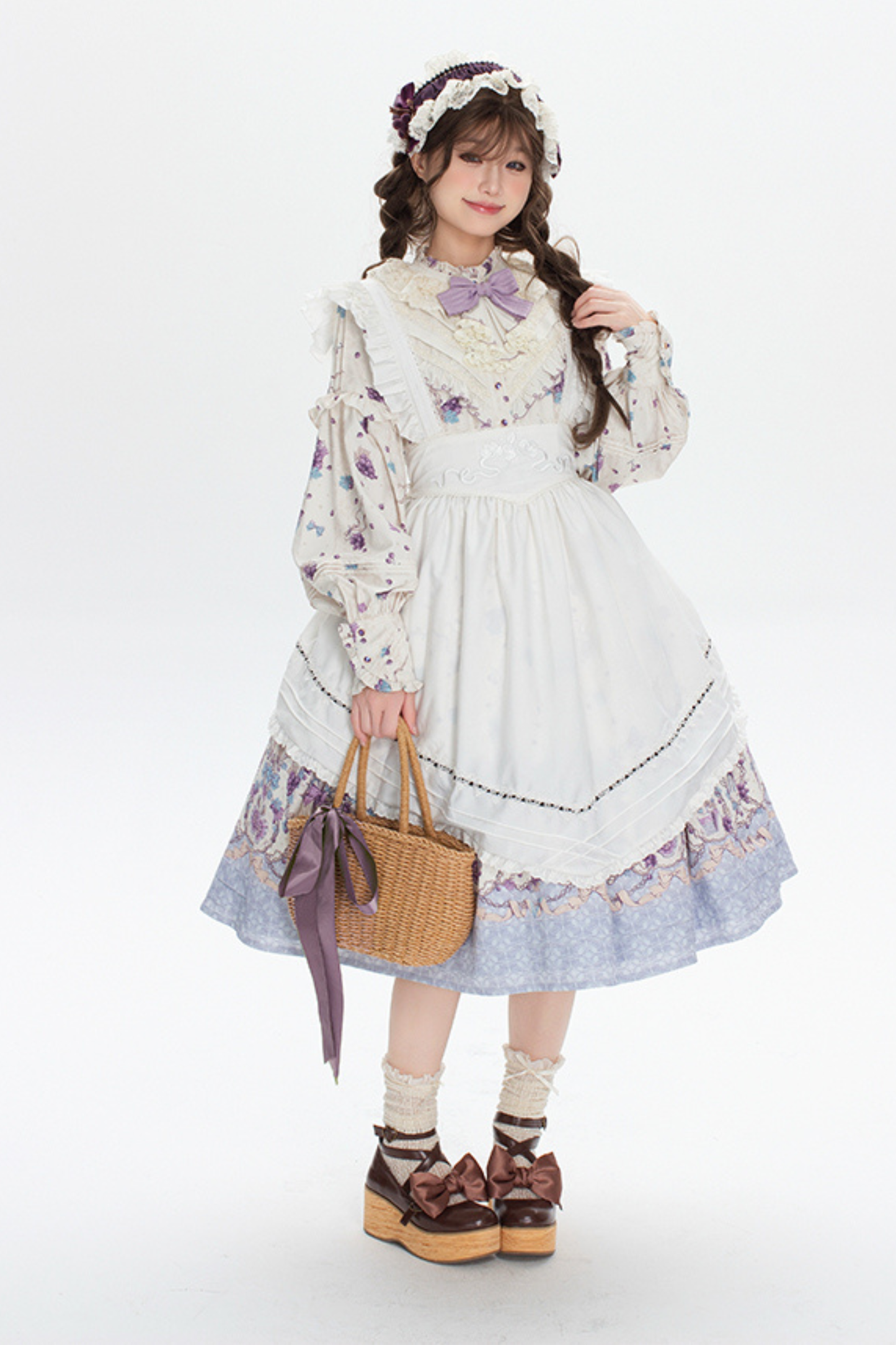 Winery Retro Bear Lolita Dress