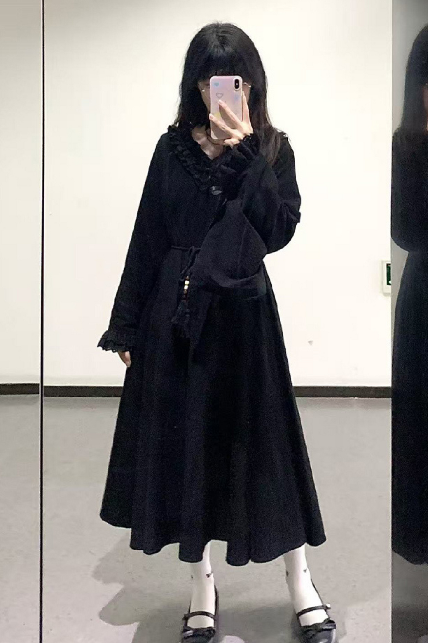 [pre-order] Gothic Doll Lolita Dress + Lolita Apron