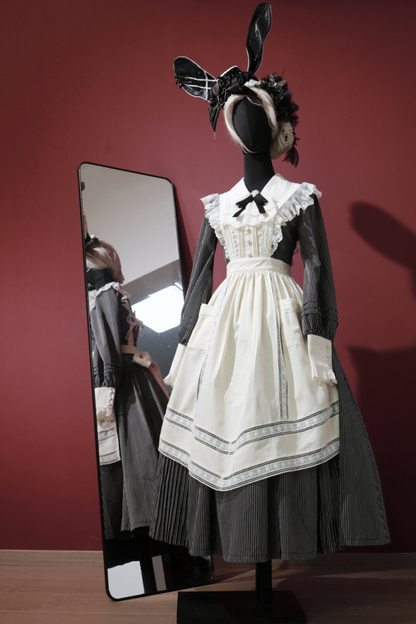 Retro Lolita Dress + Apron