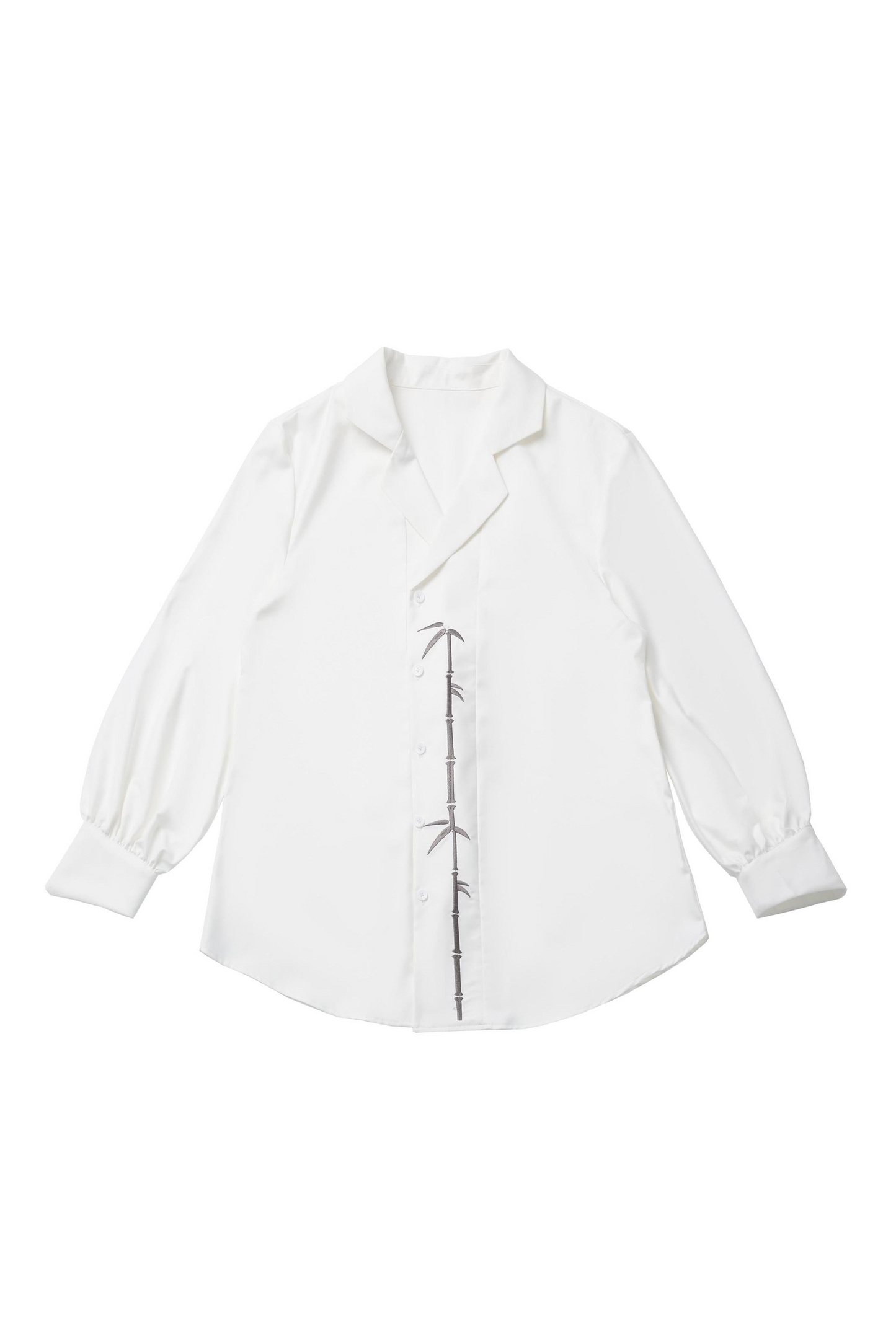 Bamboo Embroidery Shirt Set