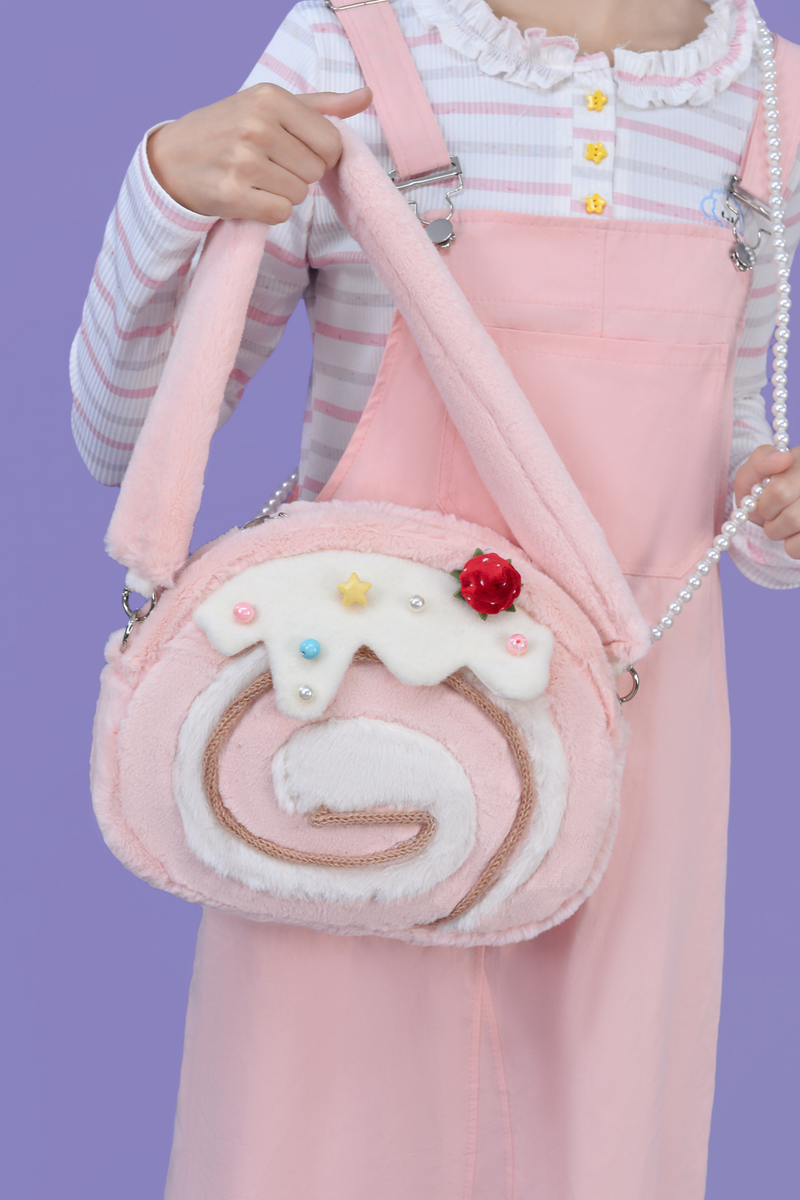 Roll Cake Lolita Crossbody Bag