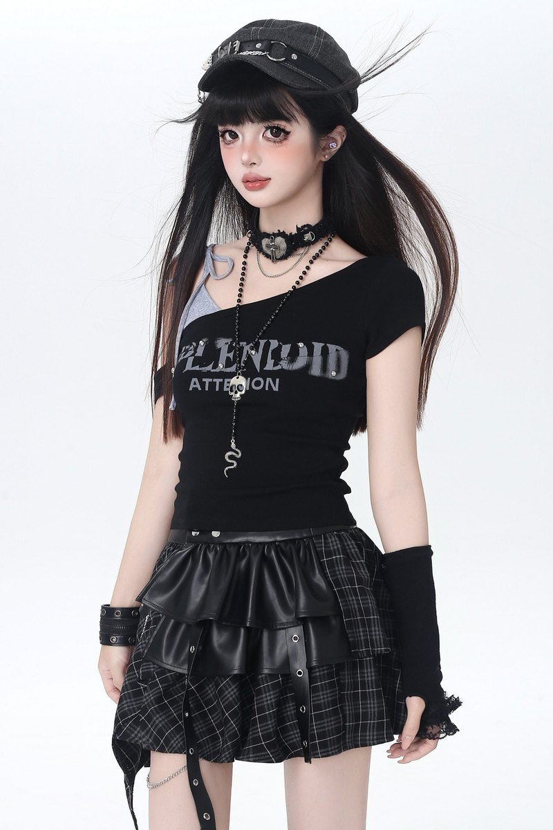 American Letter Strap Top
