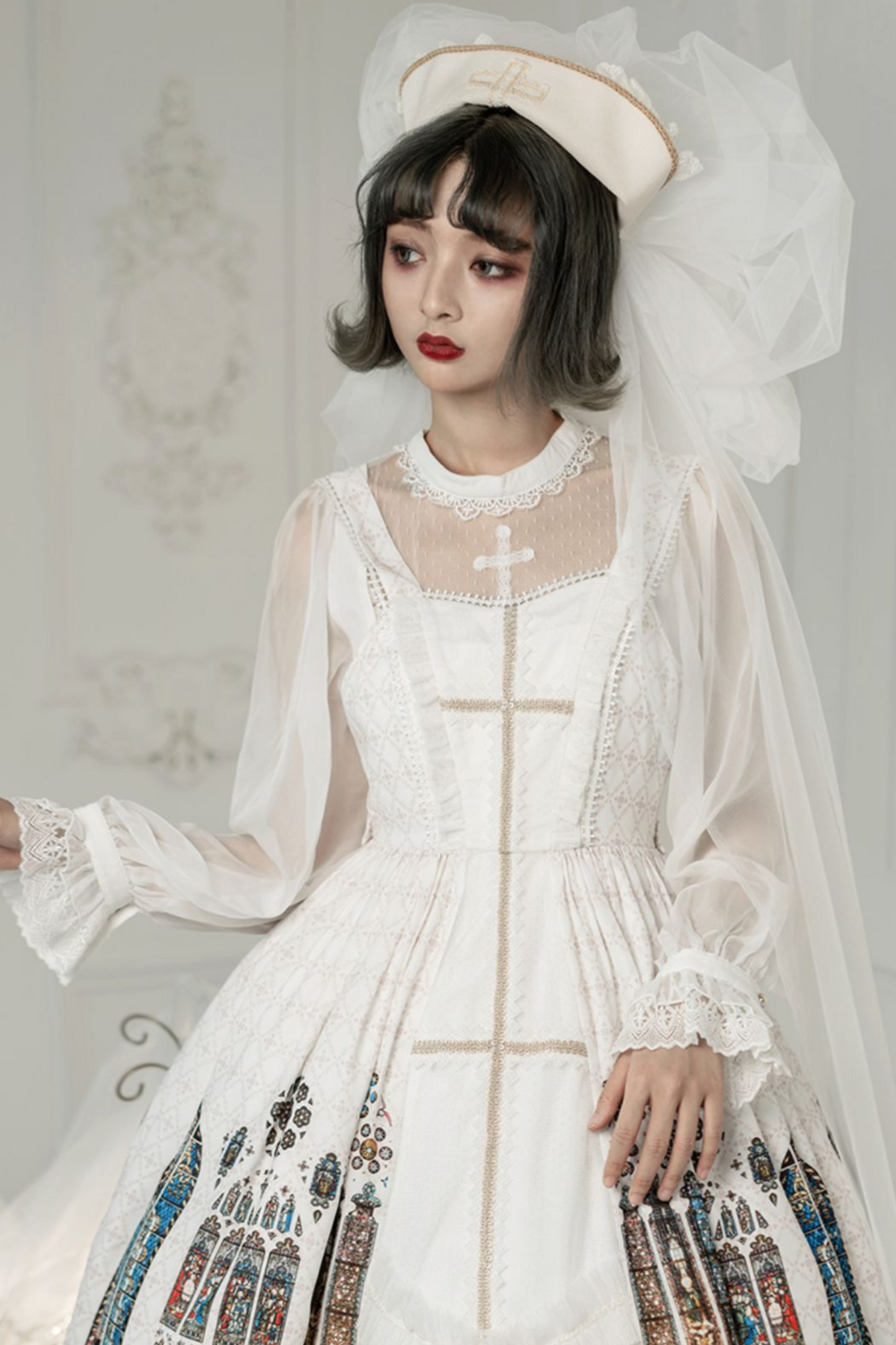 Window Retro Doll Lolita Dress