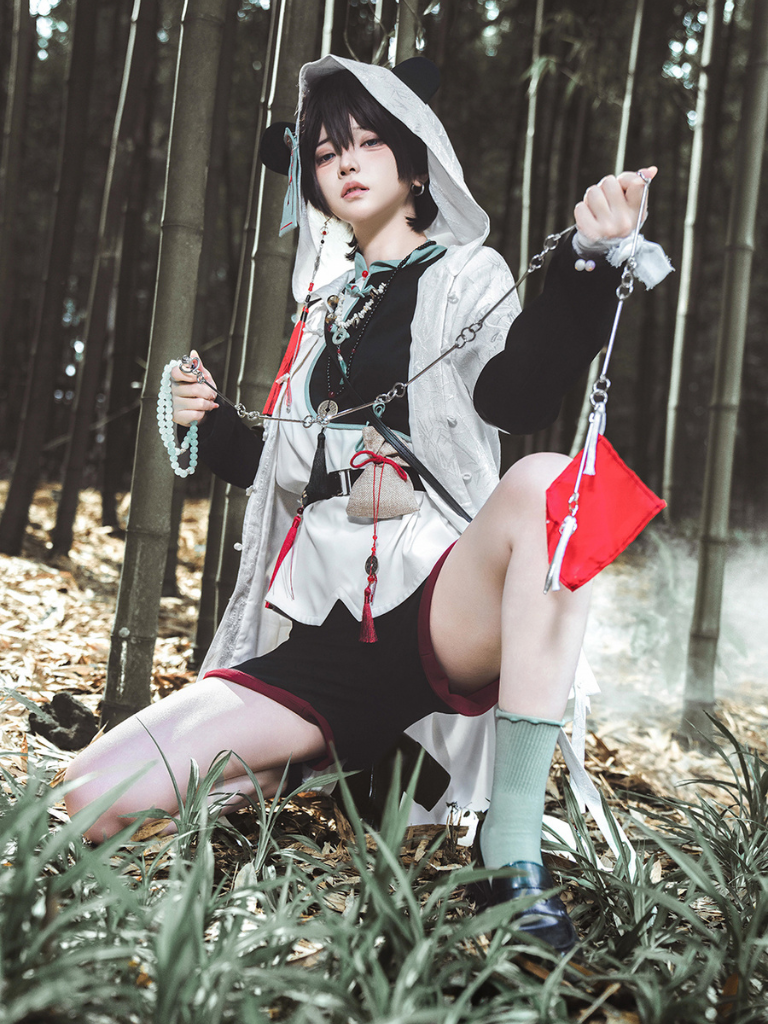 White Chinese-style Prince Lolita Set