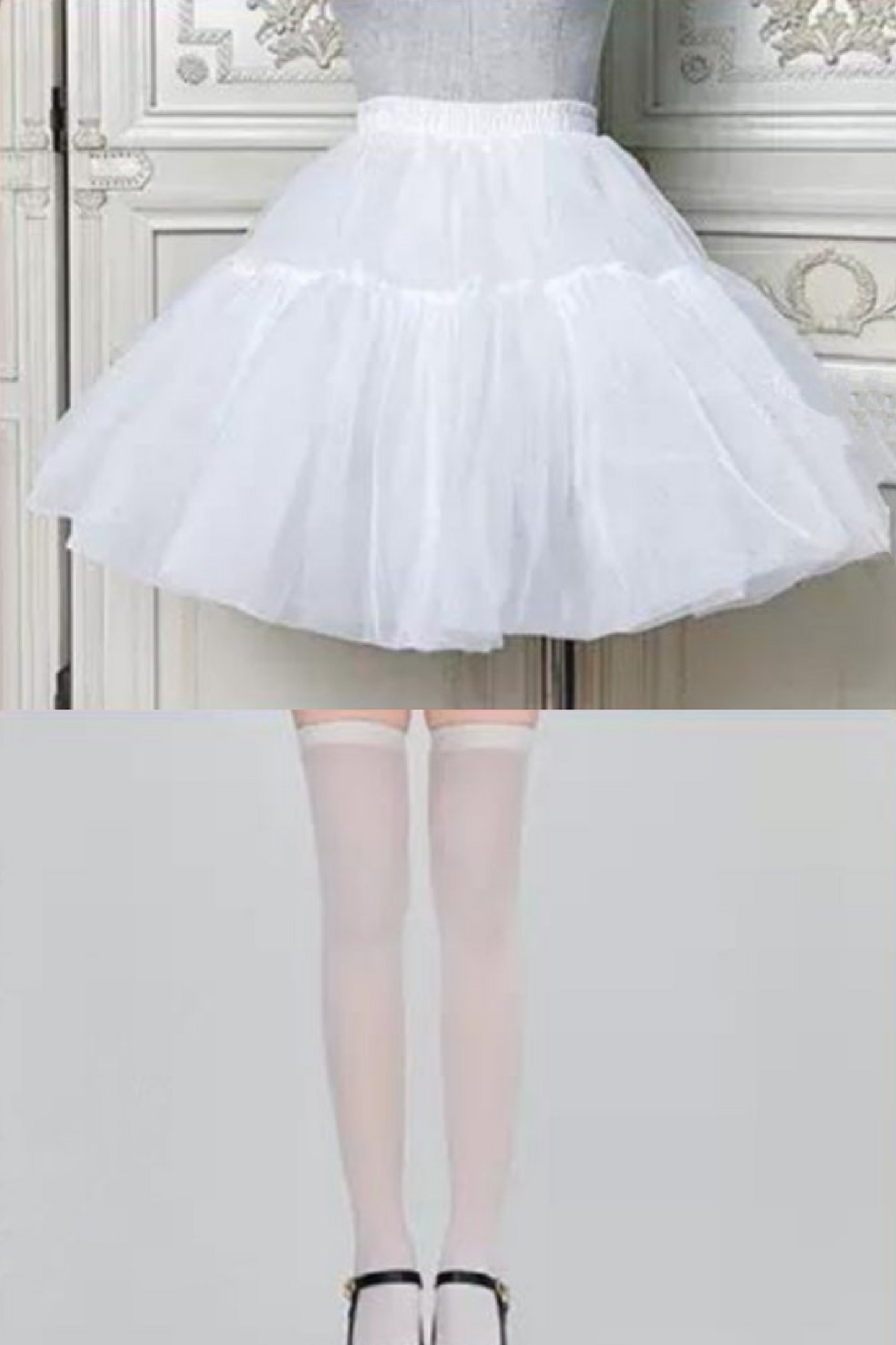 Black and White Cat Maid Set