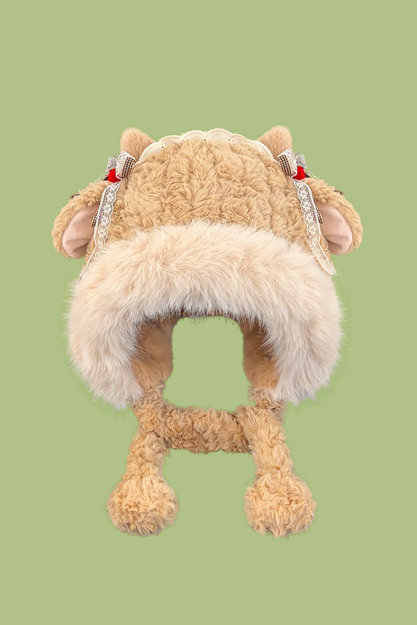 Lamb Fur Hat + Scarf