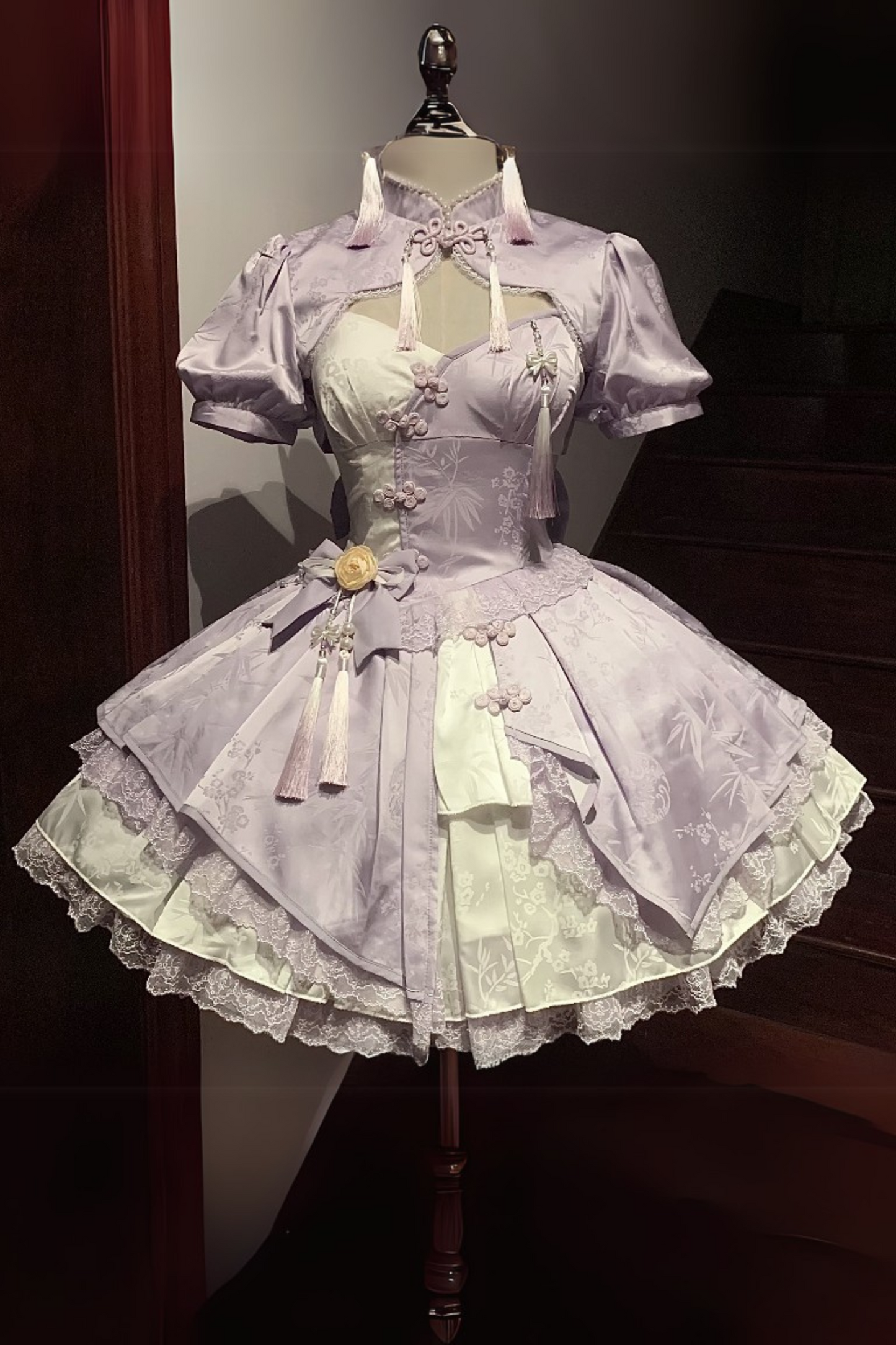 Chinese-style Smoky Lolita Dress