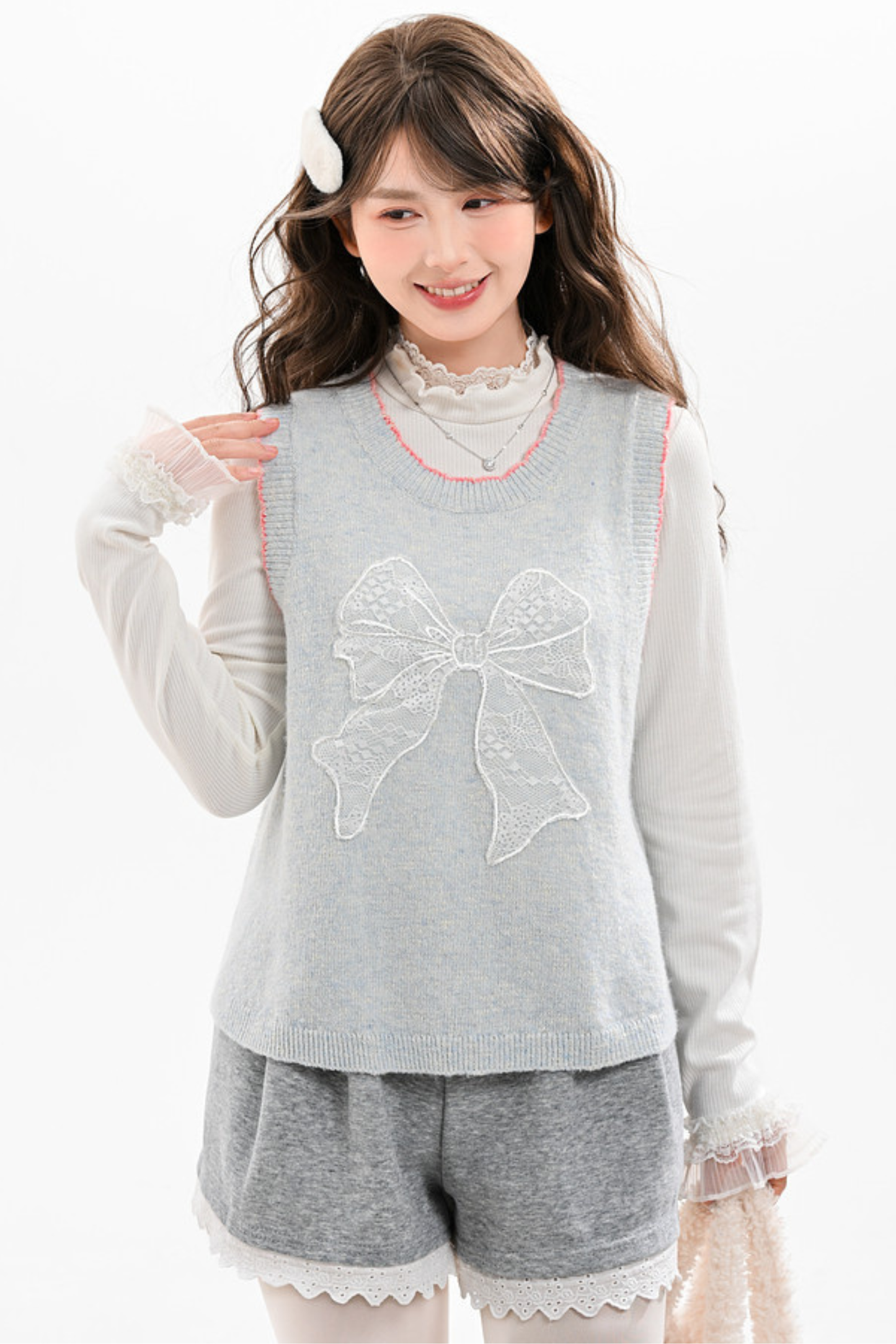 Ribbon Retro Vest