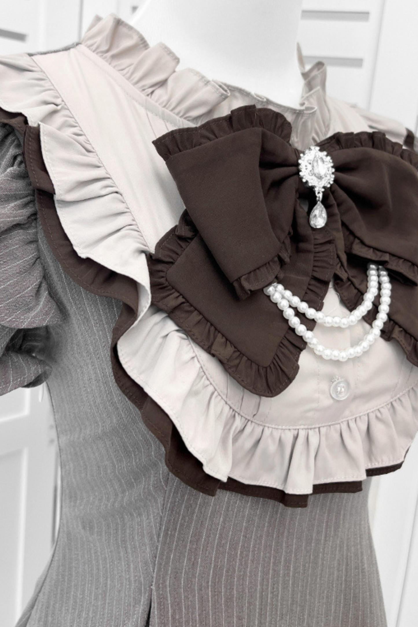 Ribbon Jirai Dark Subculture Dress