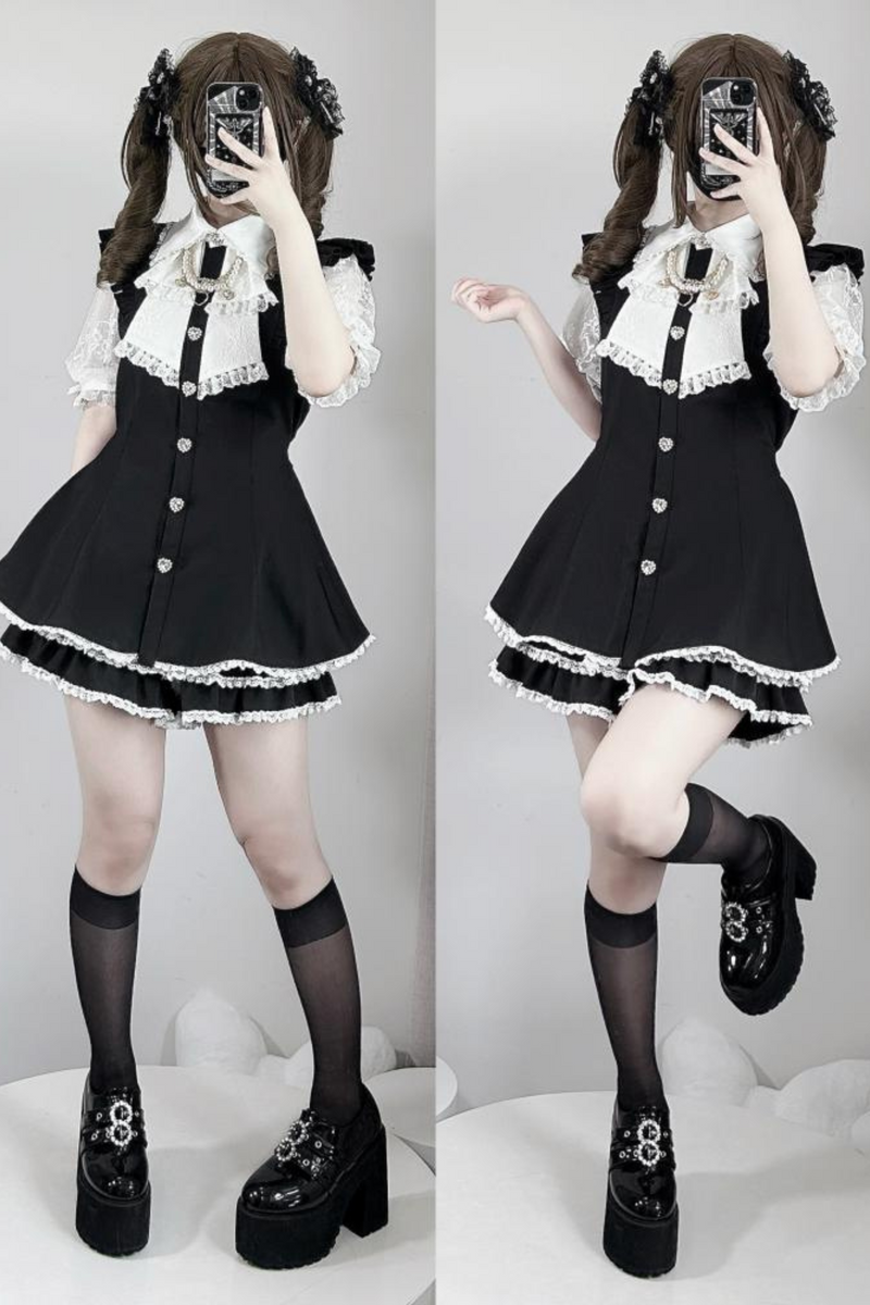Jirai Peplum Set