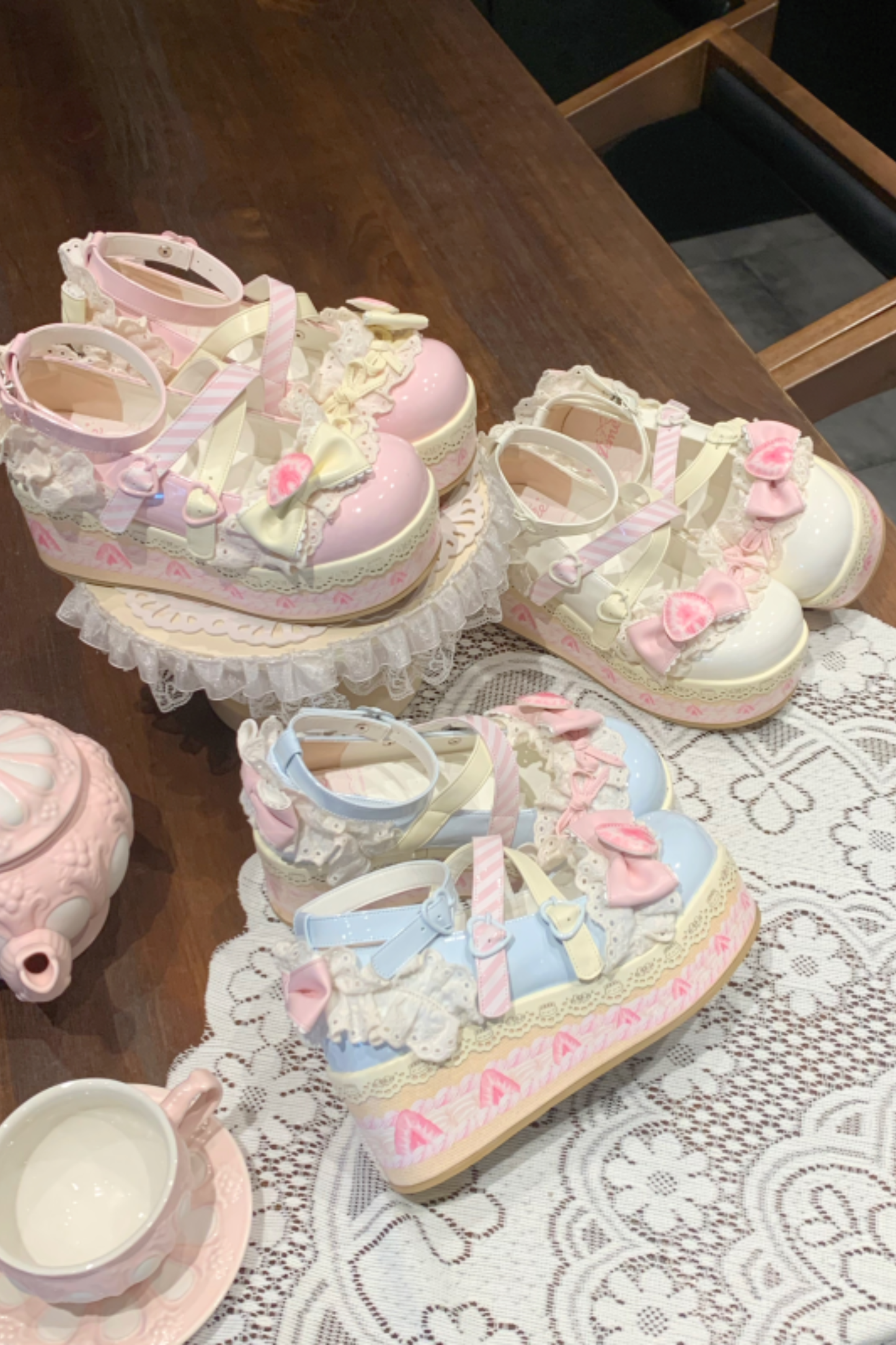 Strawberry Limited Lolita Shoes