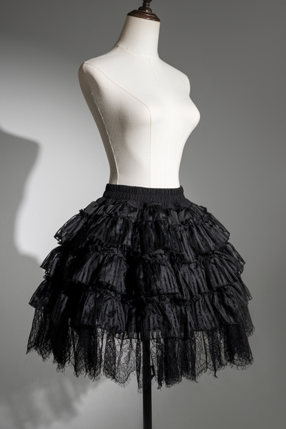 Gothic Bird Lolita Jumper Skirt + Pumpkin Pants Skirt + Curtain Skirt
