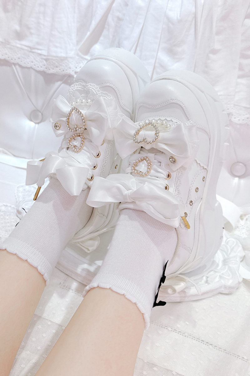 Heart Bubble Muffin Shoes