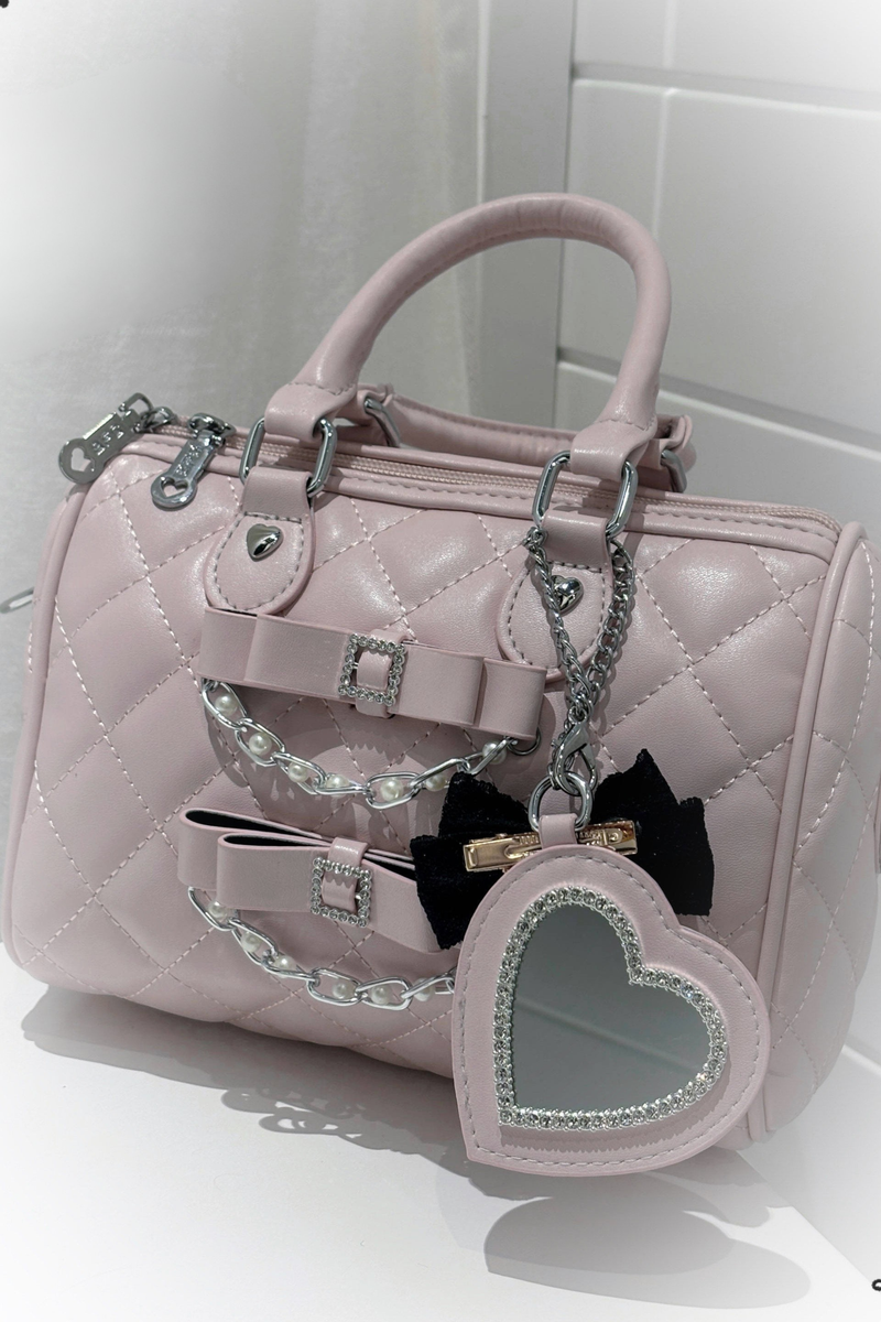 Quilted Ribbon Mini Bag