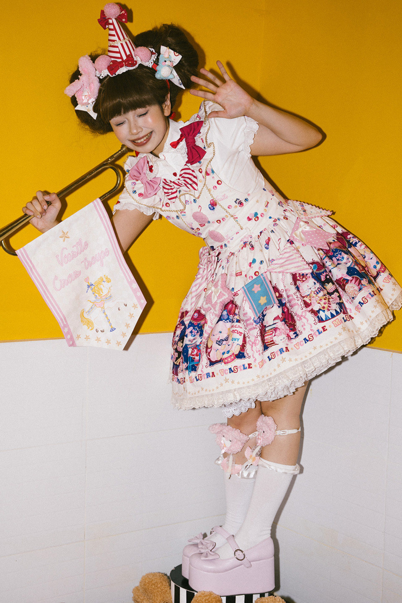 Circus Suspender Lolita Dress + Skirt