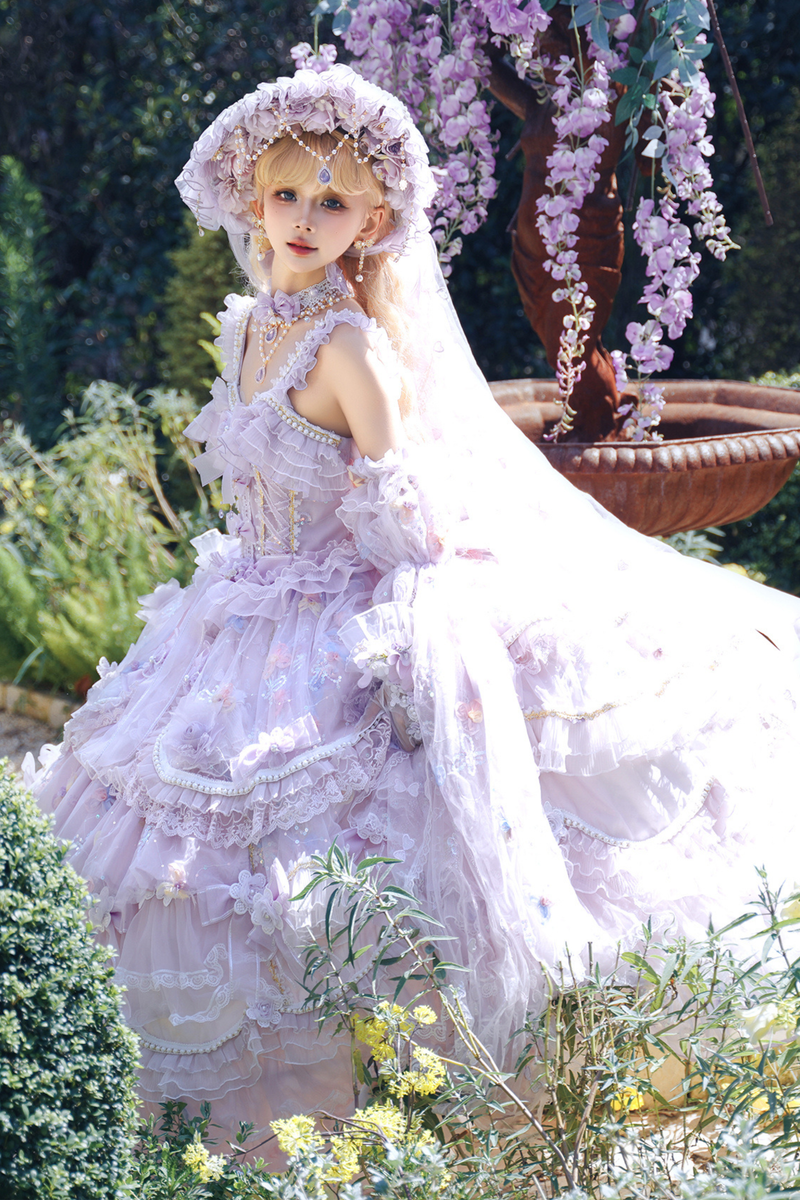 Princess Scepter Lolita Accessories Hat + Necklace + Glove + Scepter