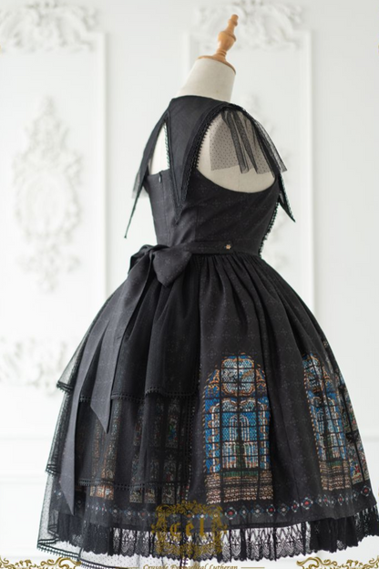 Window Retro Doll Lolita Dress