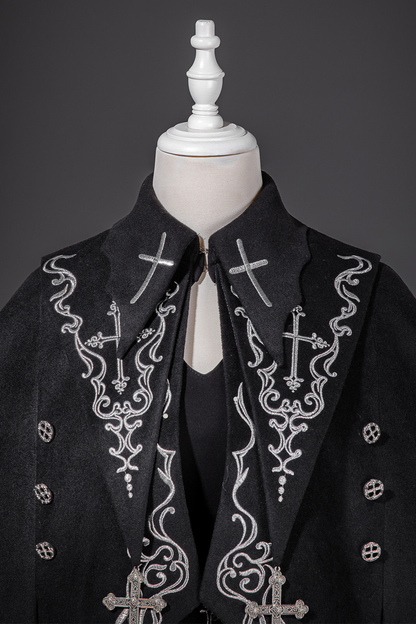 Eternal Night Gothic Cape + Tops + Pants
