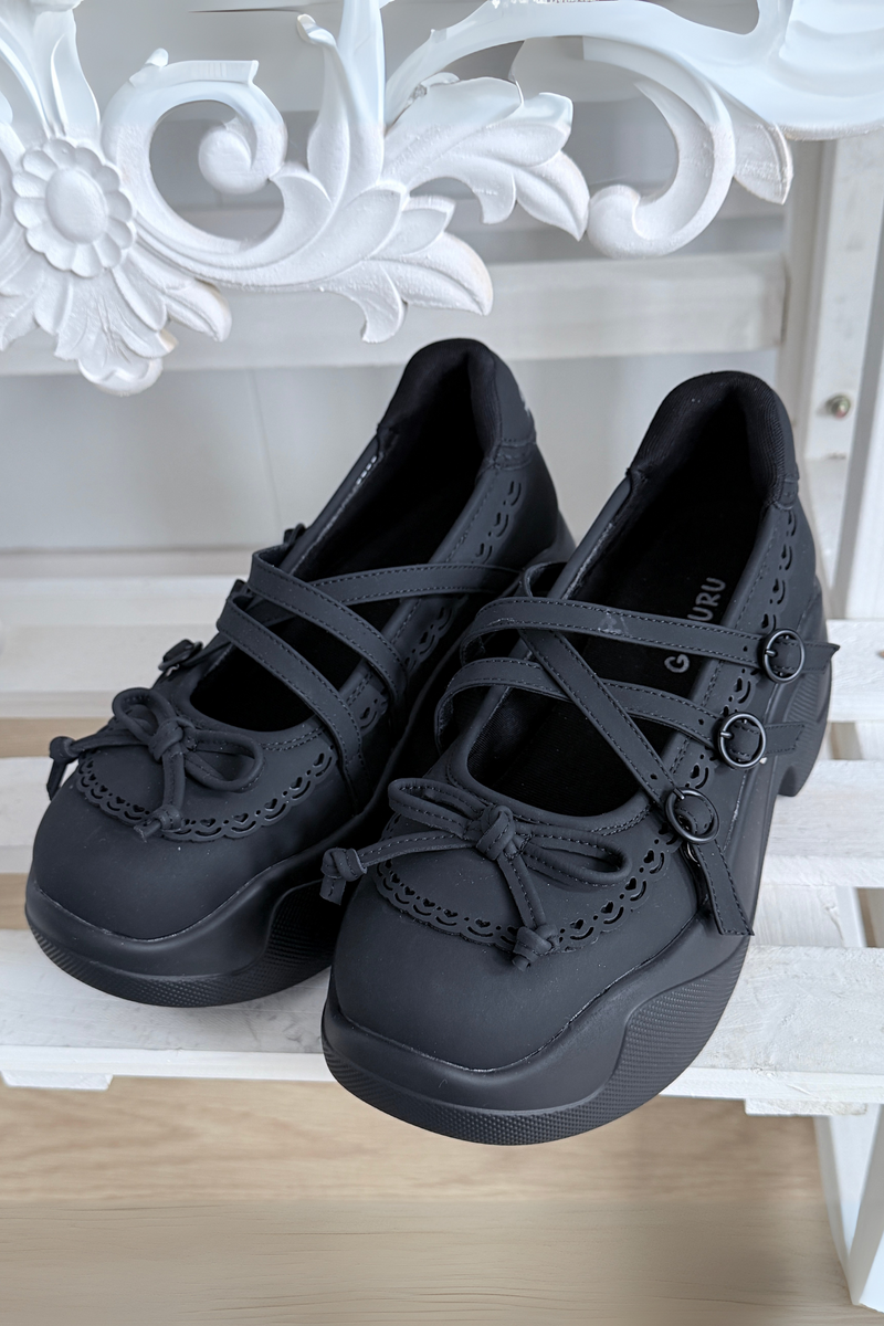 Sweet Slim Ribbon Shoes