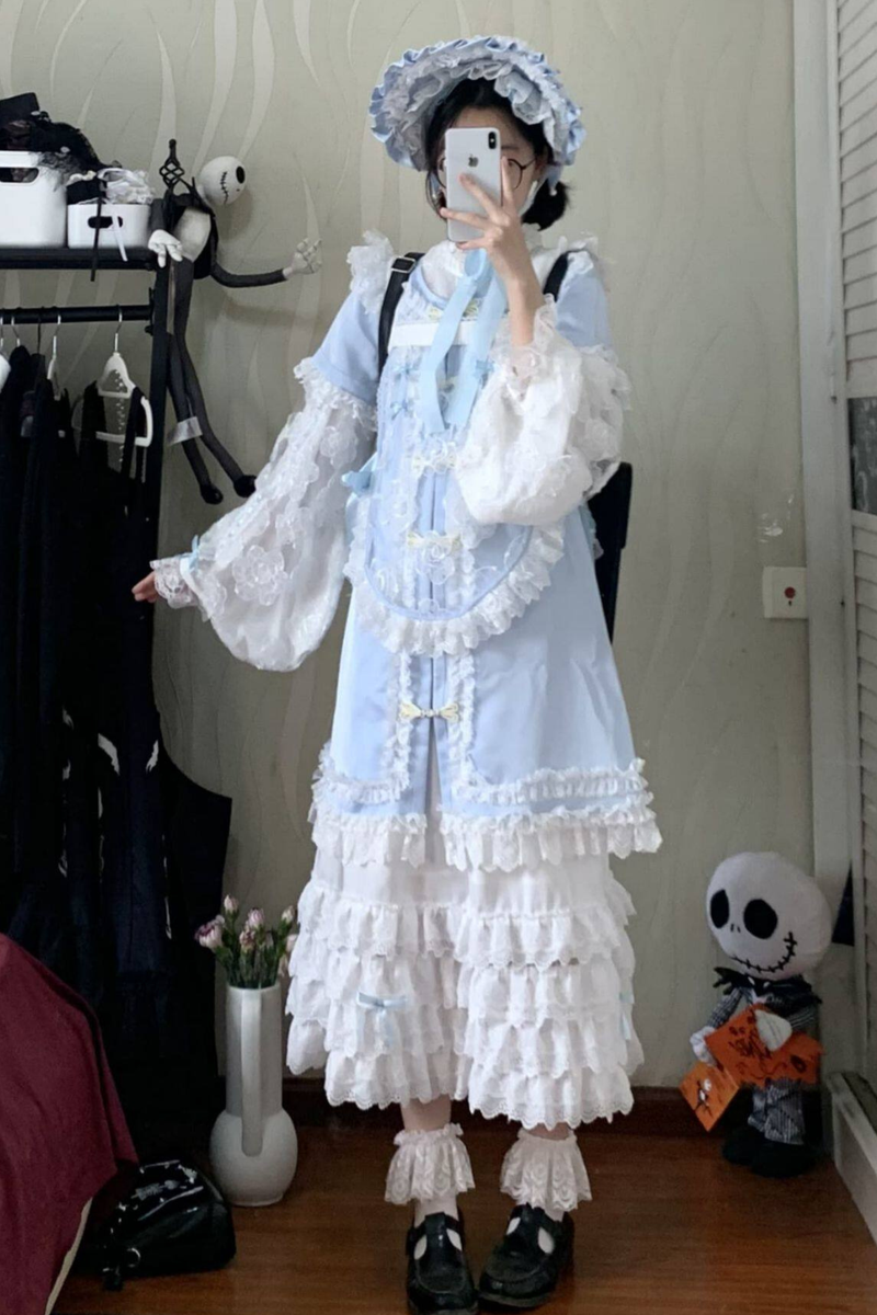 Subculture Garden Dream Top + Vest + Apron + Skirt
