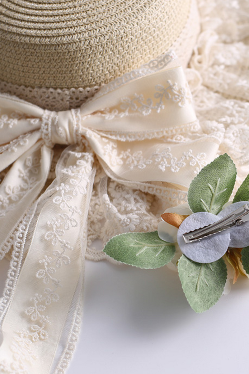 Lace Ribbon Hat