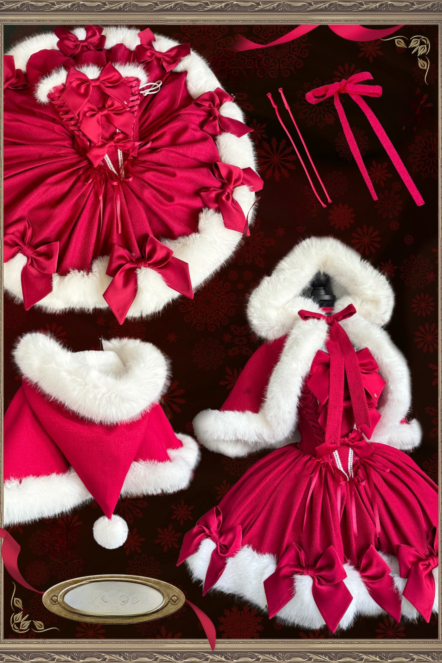 Christmas Box Lolita Dress Set
