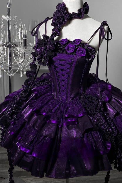 [pre-order] Dark Knight Mid-lolita Dress