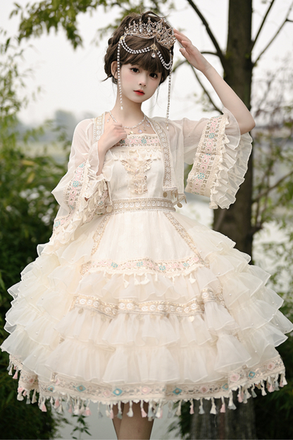 Chiffon Chinese-style Girl Set