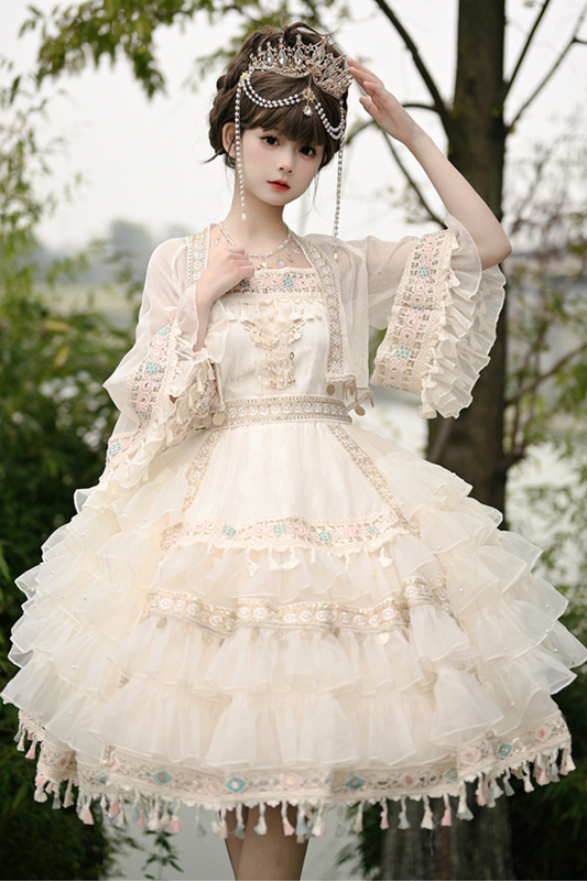 Chiffon Chinese-style Girl Set