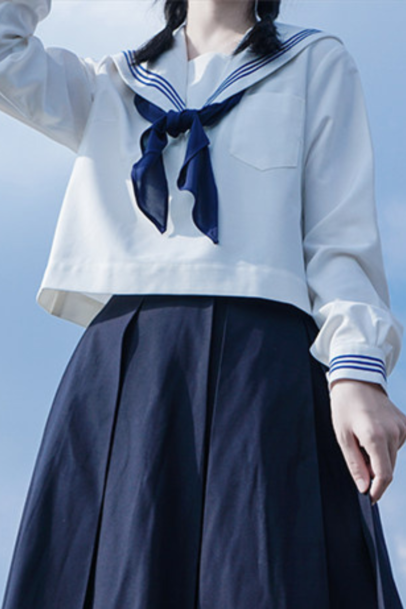 Cryseler Top + Skirt + Socks + Scarf + Scarf Clip