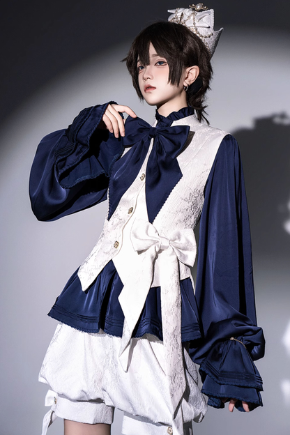 White Moonlight Gothic Crown Accessory